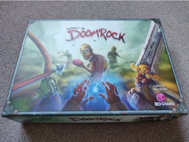 Assault on Doomrock Board Game Insert / Organizer