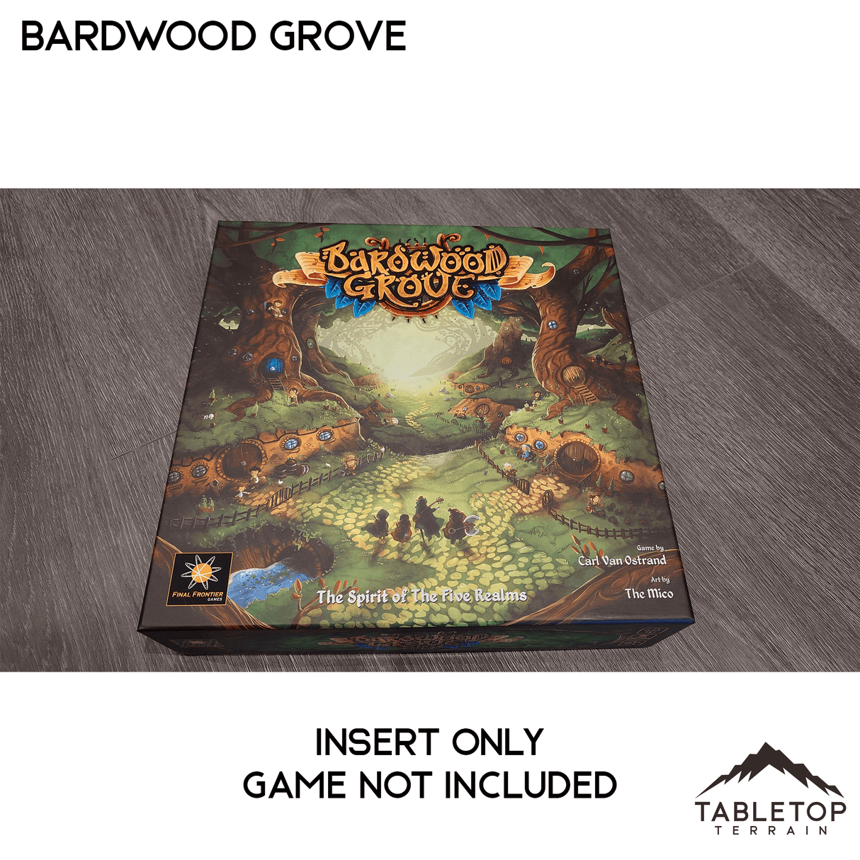 Bardwood Grove Board Game Insert / Organizer