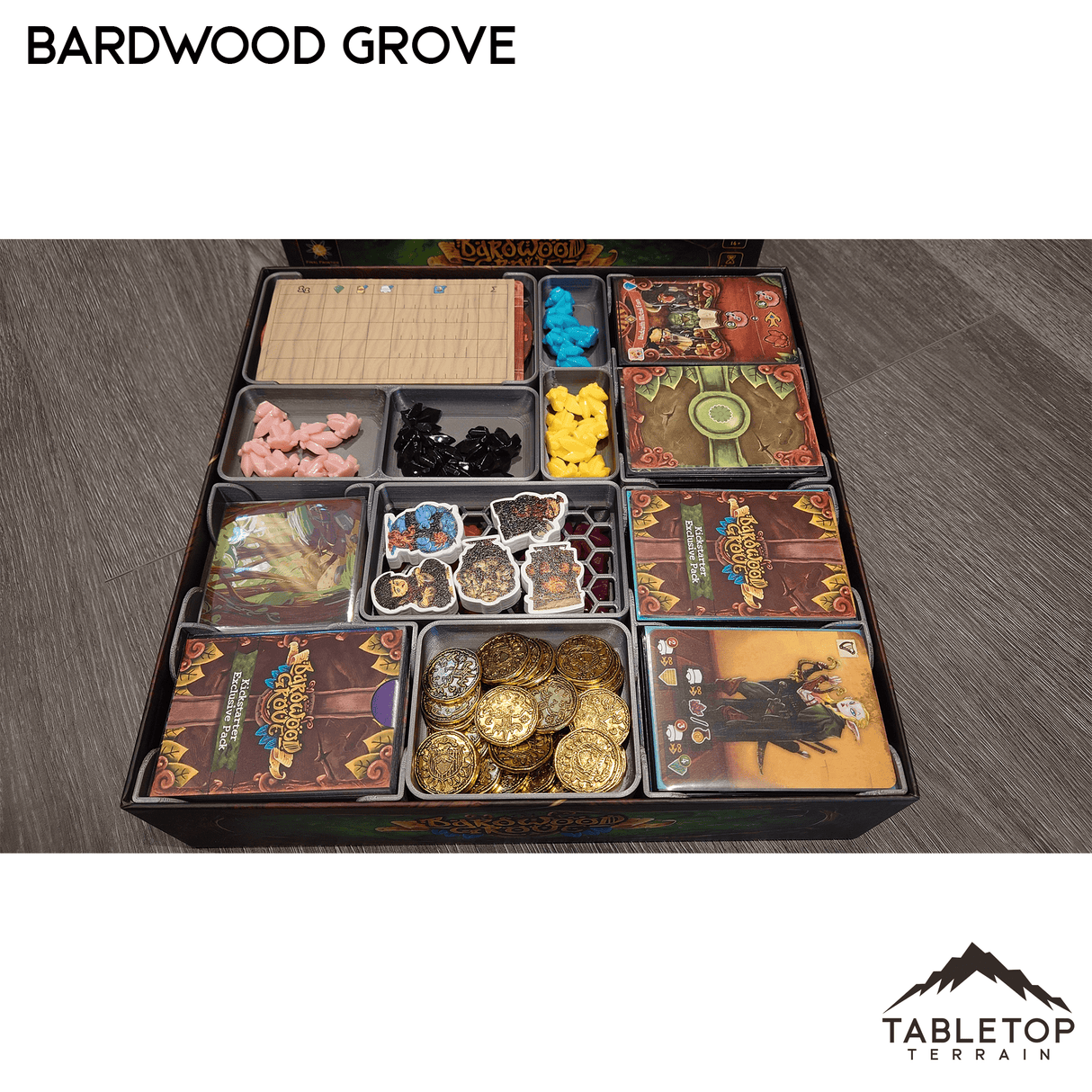 Bardwood Grove Board Game Insert / Organizer