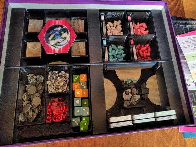 Black Angel Game Insert / Organizer