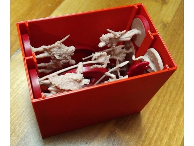 Blood Rage with all Expansions Board Game Insert / Organizer