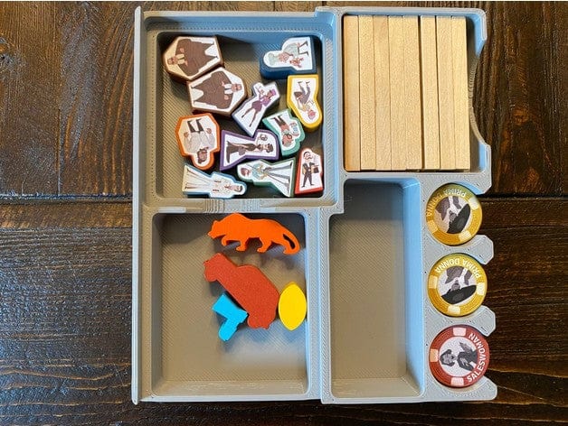 Burgle Bros 2 Board Game Insert / Organizer