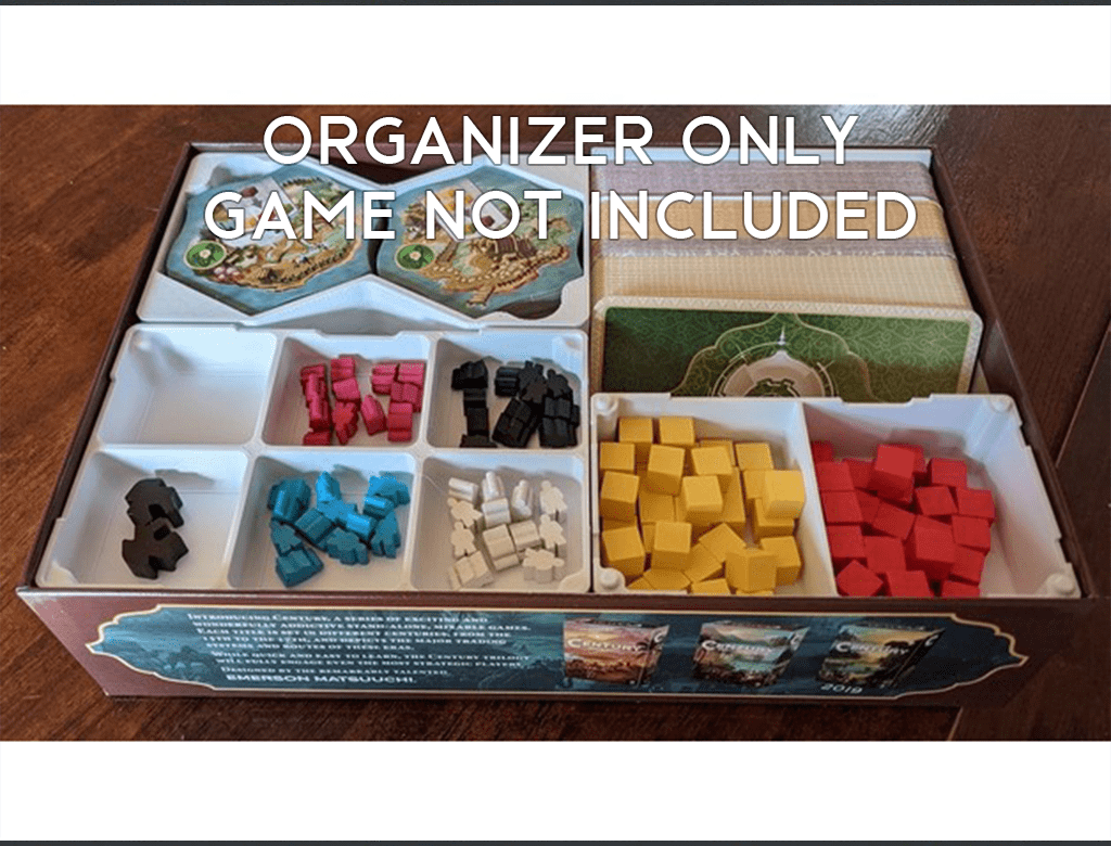 Century All in One Board Game Insert / Organizer
