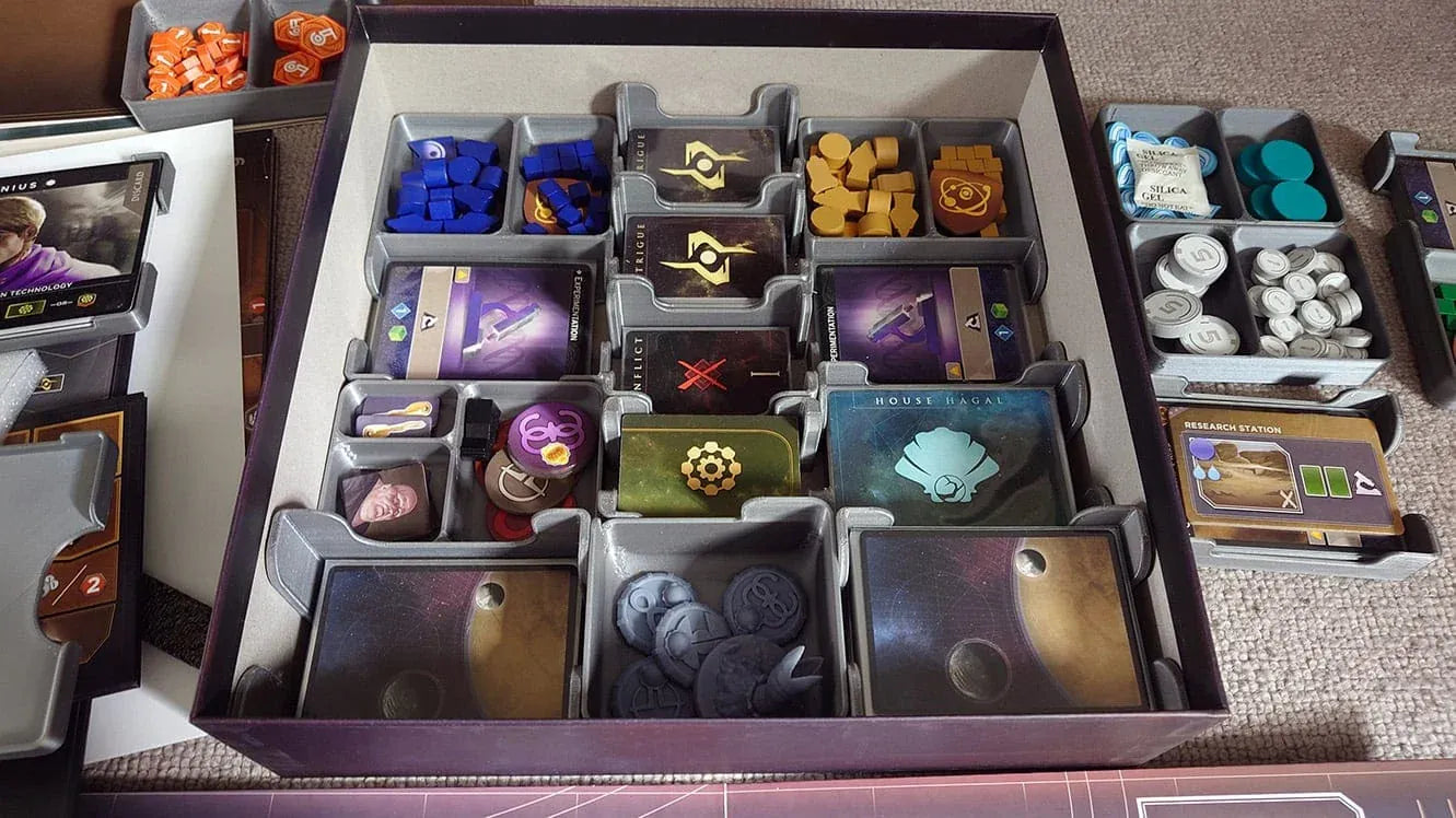 Dune: Imperium with Rise of Ix and Immortality Board Game Insert / Organizer