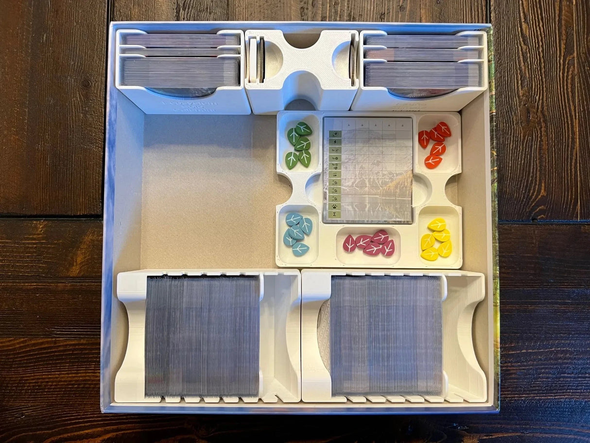 Earth and Kickstarter Extras Board Game Insert / Organizer