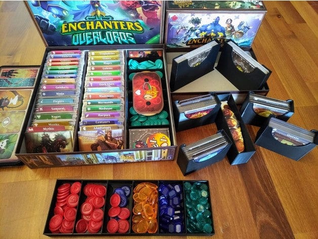 Enchanters East Quest with Expansions Board Game Insert / Organizer