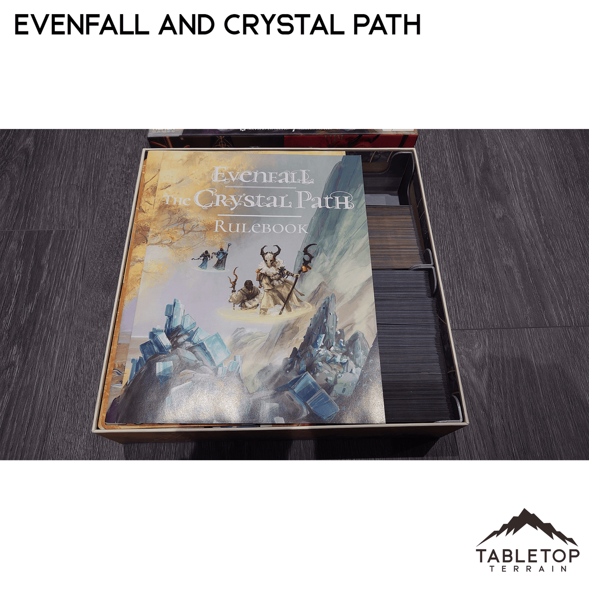 Evenfall and Crystal Path Board Game Insert / Organizer