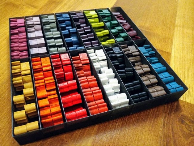 Everdell with first 3 Expansions Board Game Insert / Organizer