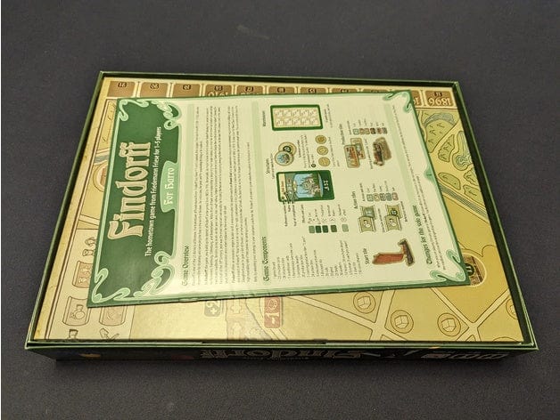 Findorff Board Game Insert / Organizer