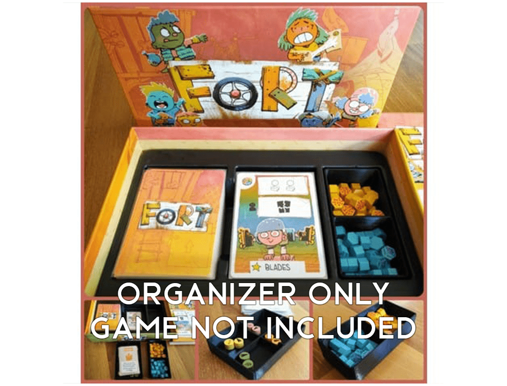 Fort Board Game Insert / Organizer