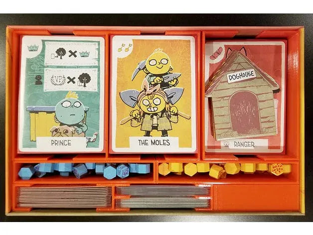 Fort + Cats+Dogs Expansion Board Game Insert / Organizer