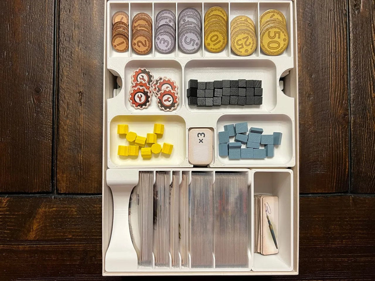 Furnace with Interbellum Expansion Board Game Insert / Organizer JS5002