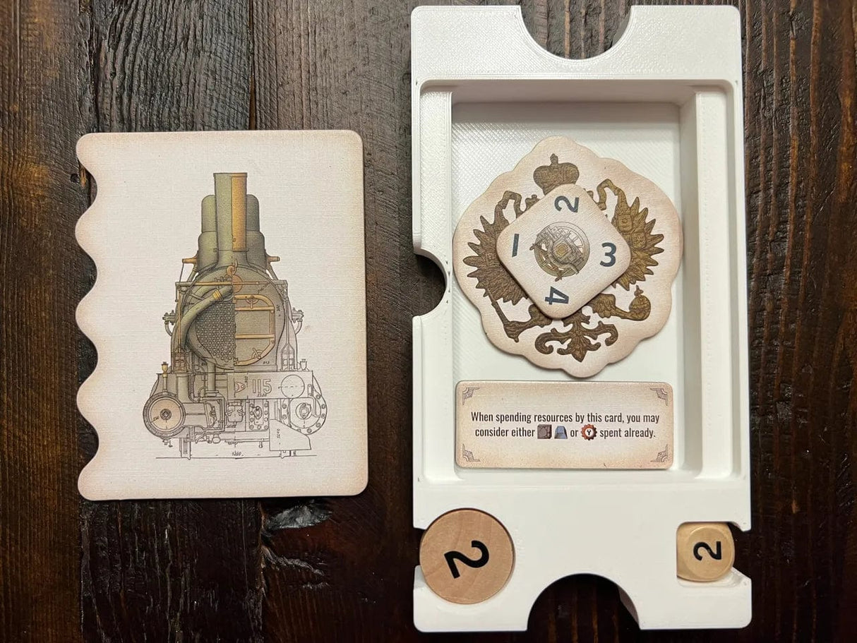 Furnace with Interbellum Expansion Board Game Insert / Organizer JS5002