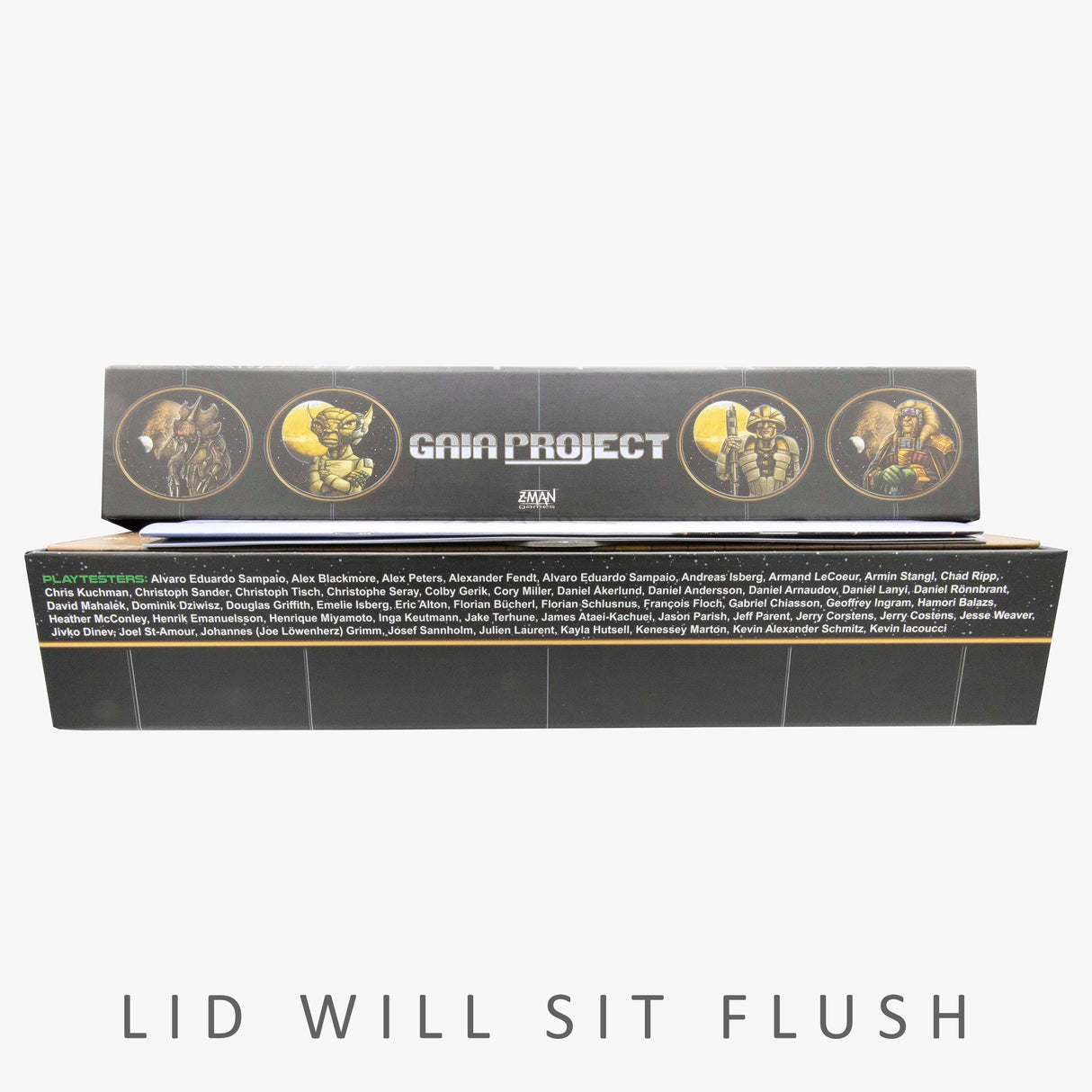 Gaia Project 3D Printed Insert/Organizer in Color