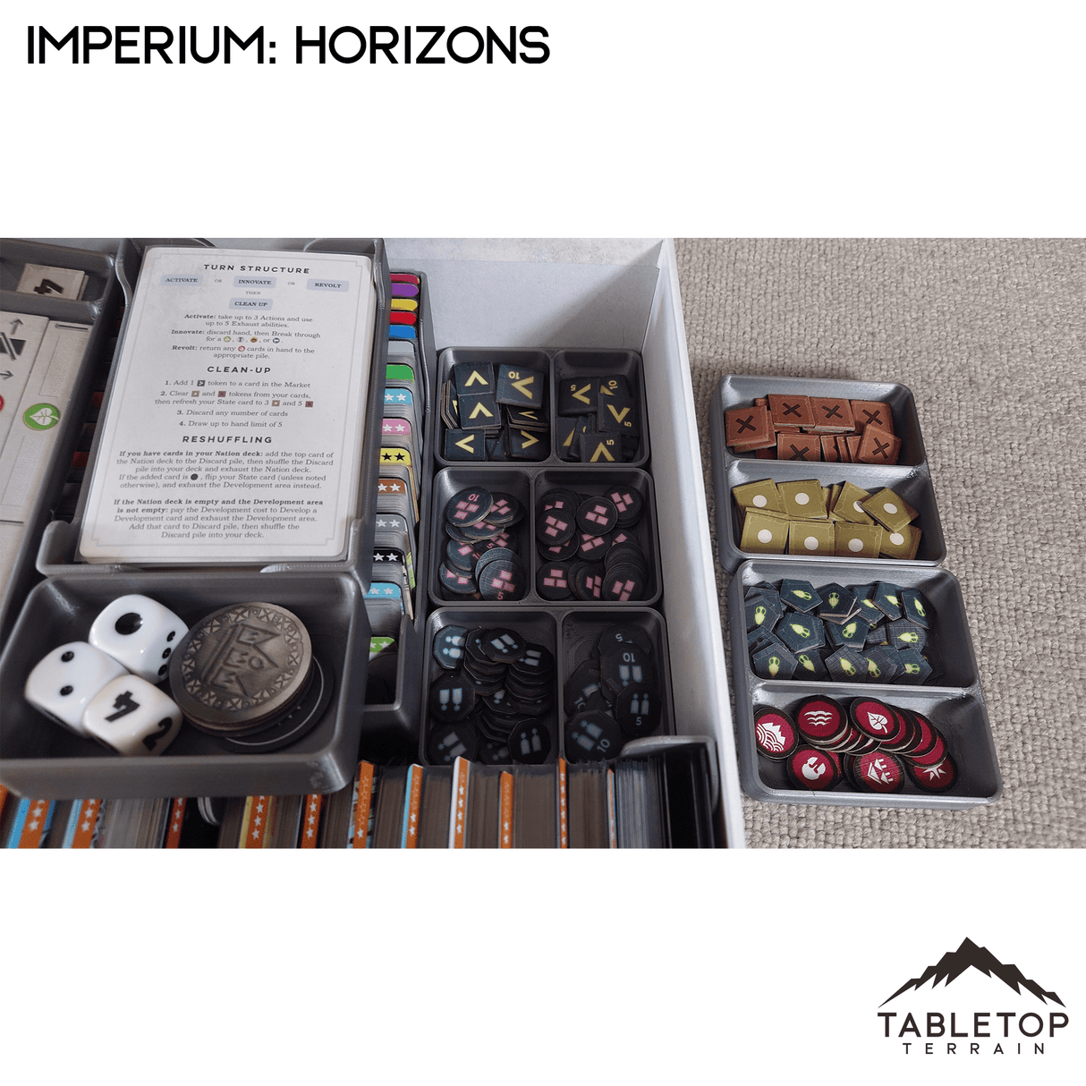 Imperium: Horizons Board Game Insert / Organizer