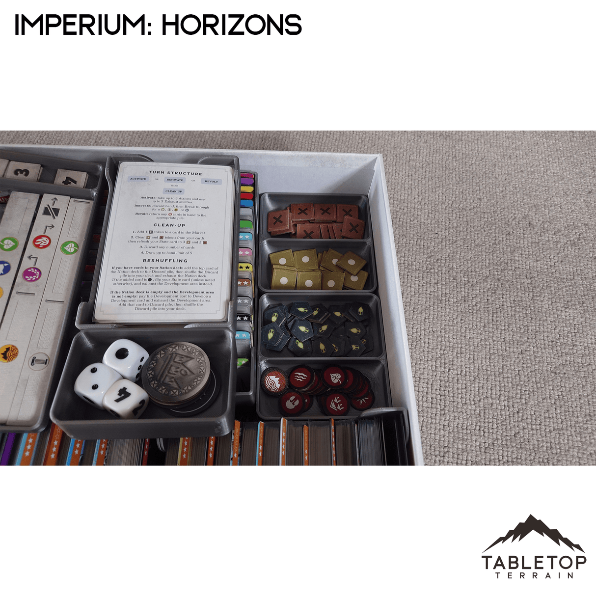 Imperium: Horizons Board Game Insert / Organizer