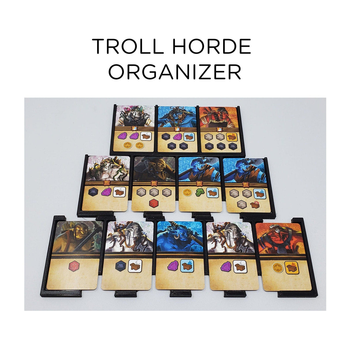 In The Hall of The Mountain King Board Game Organizer / Insert