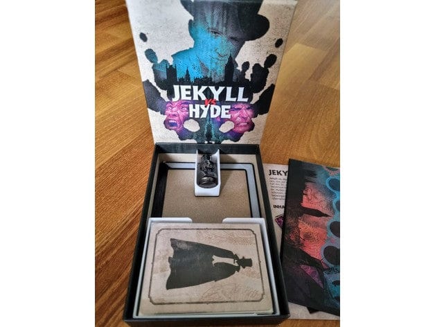 Jekyll vs Hyde Board Game Insert / Organizer