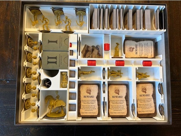 Legends of Sleepy Hollow with Expansion Board Game Insert / Organizer