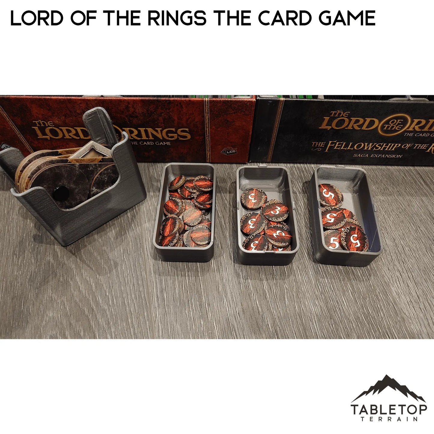 Lord of the Rings - The Card Game (Revised Edition) Board Game Insert/Organizer
