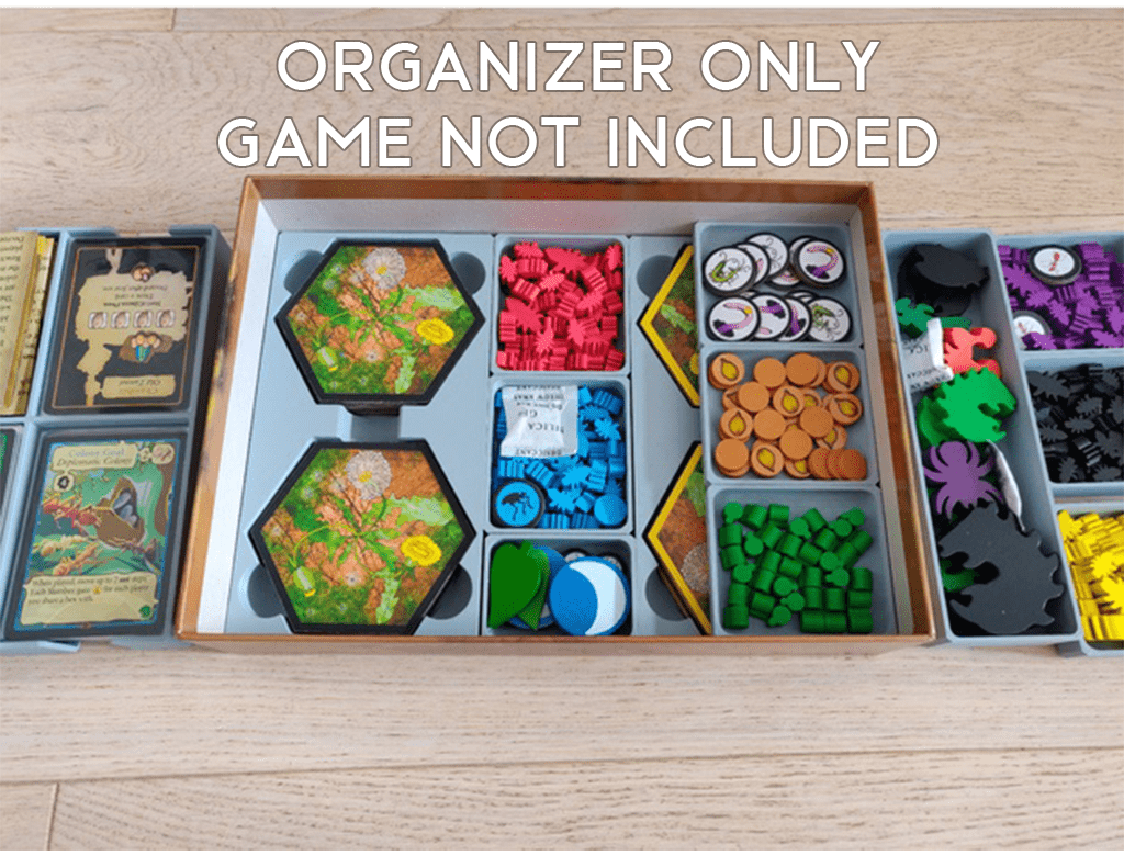 March of the Ants + Expansions Board Game Insert / Organizer