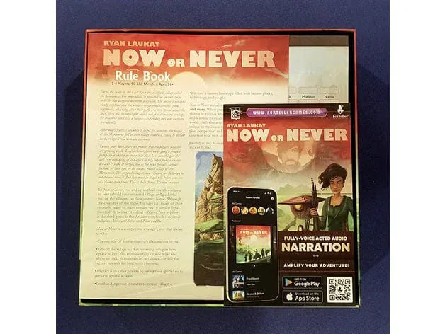 Now or Never Board Game Insert / Organizer