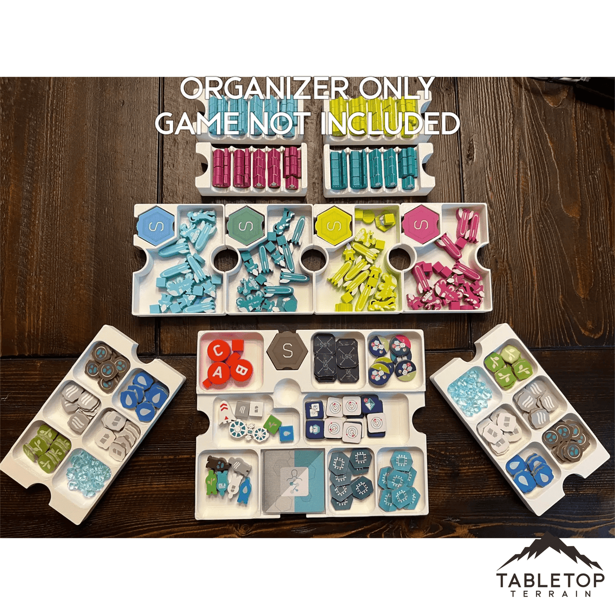 On Mars (Lacerda) Board Game Insert / Organizer