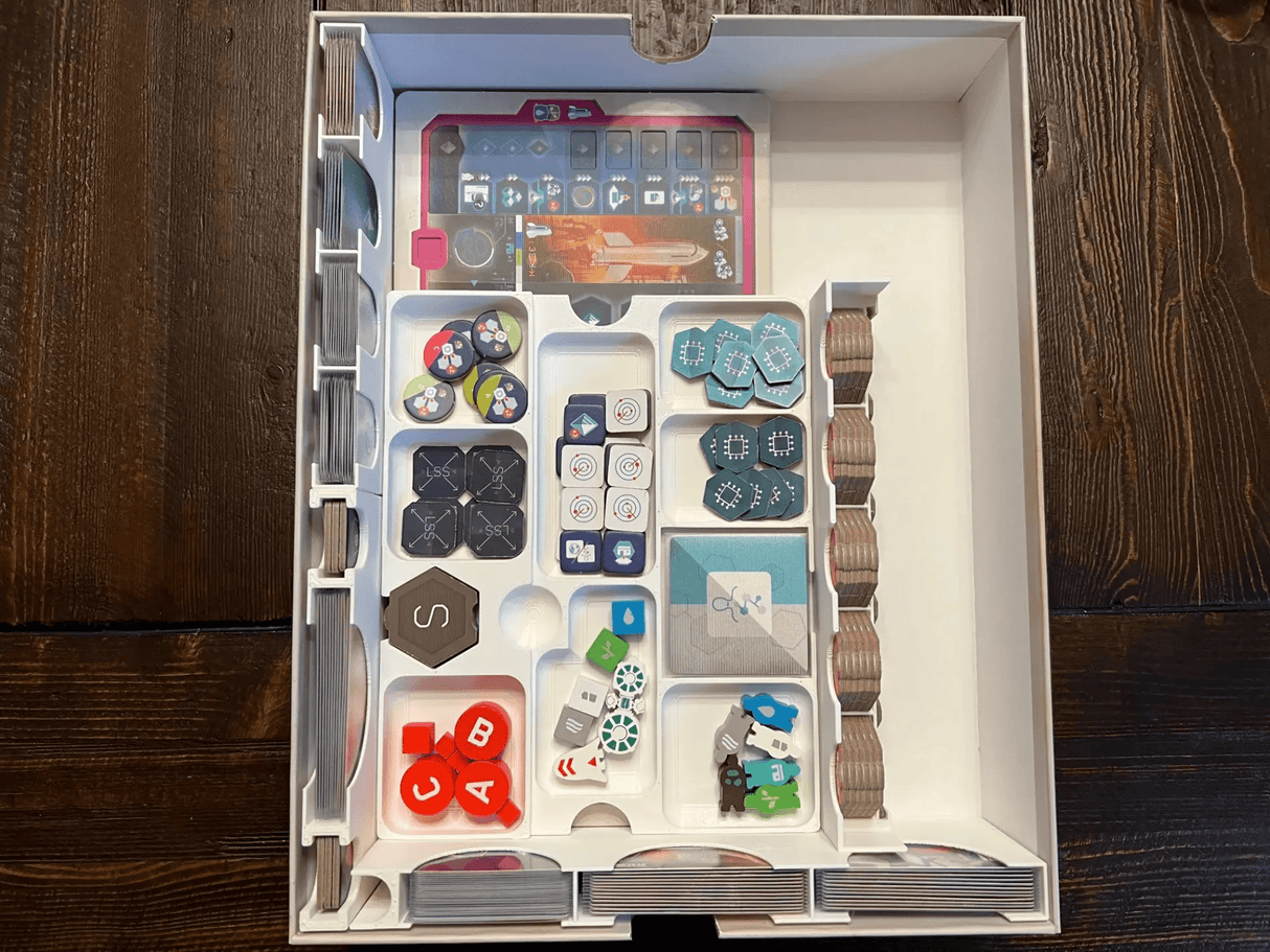 On Mars (Lacerda) Board Game Insert / Organizer
