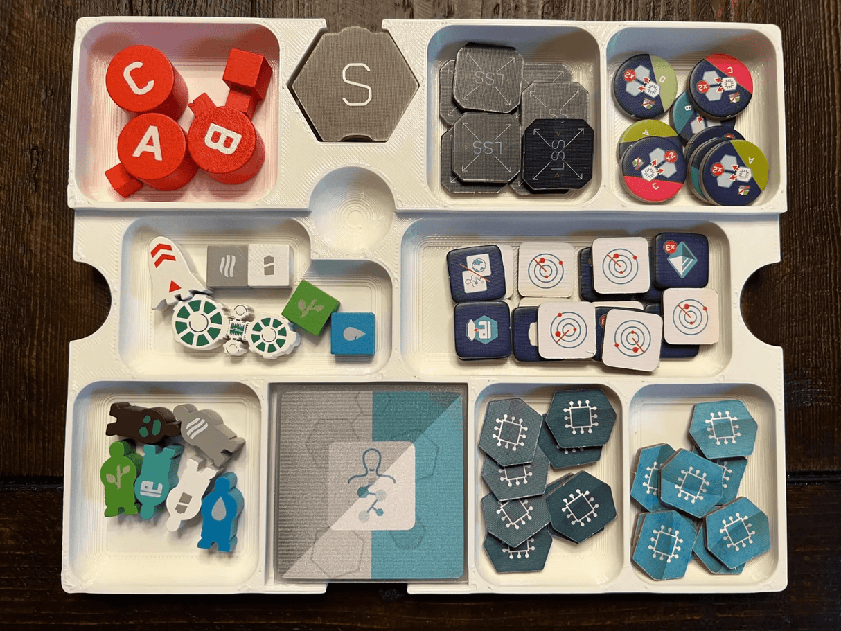 On Mars (Lacerda) Board Game Insert / Organizer