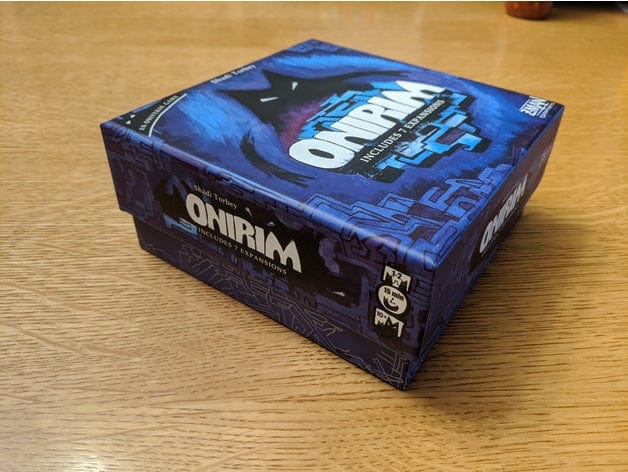 Onirim Board Game Insert / Organizer