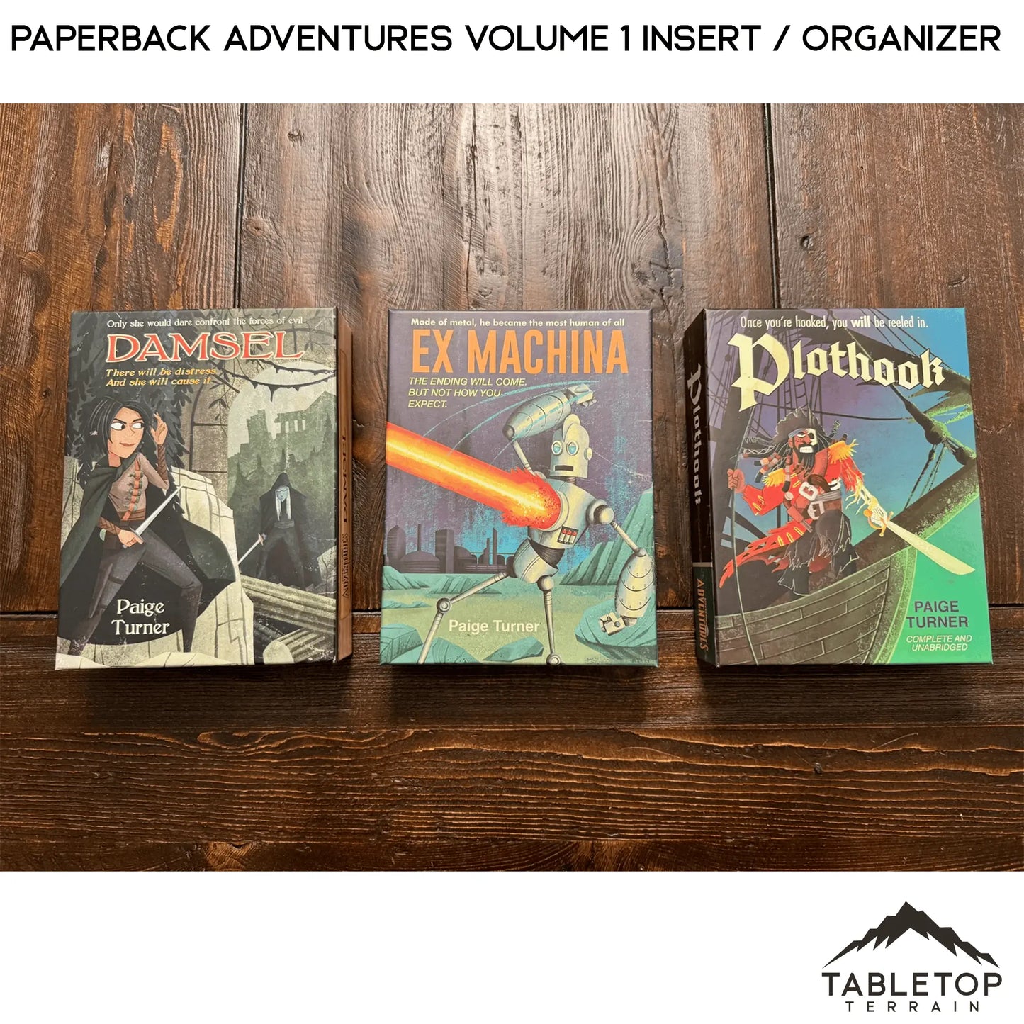 Paperback Adventures Volume 1 Insert / Organizer