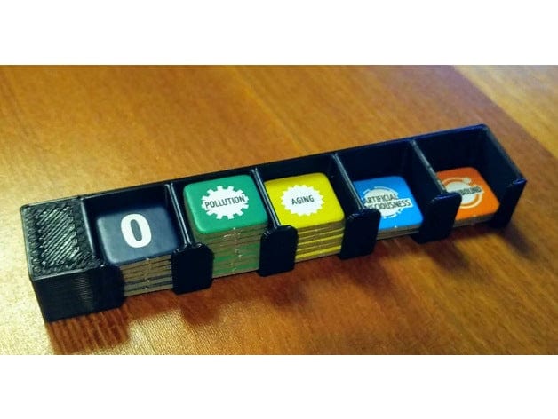 Pax Transhumanity Board Game Insert / Organizer