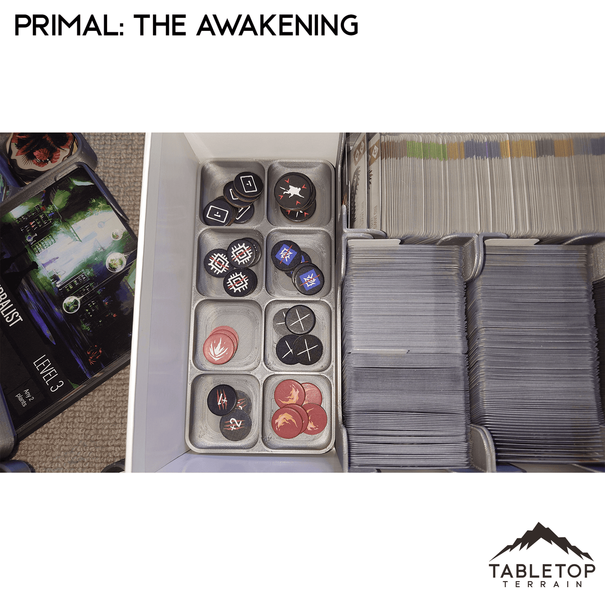 Primal: The Awakening Board Game Insert / Organizer