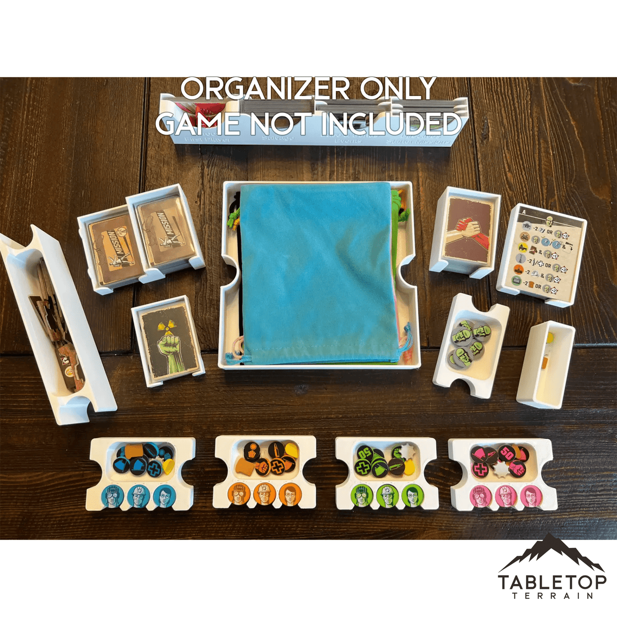 Resurgence Board Game Insert / Organizer