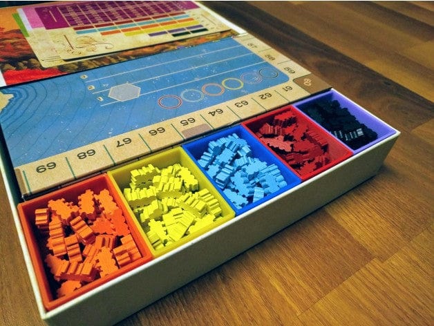 Ride The Rails with Expansion Board Game Insert / Organizer