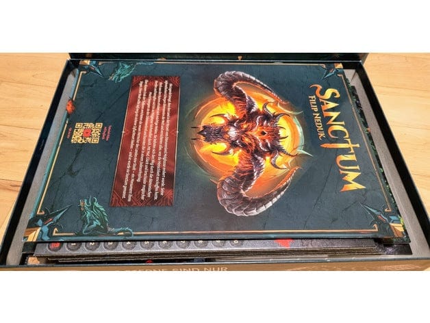 Sanctum Board Game Insert / Organizer