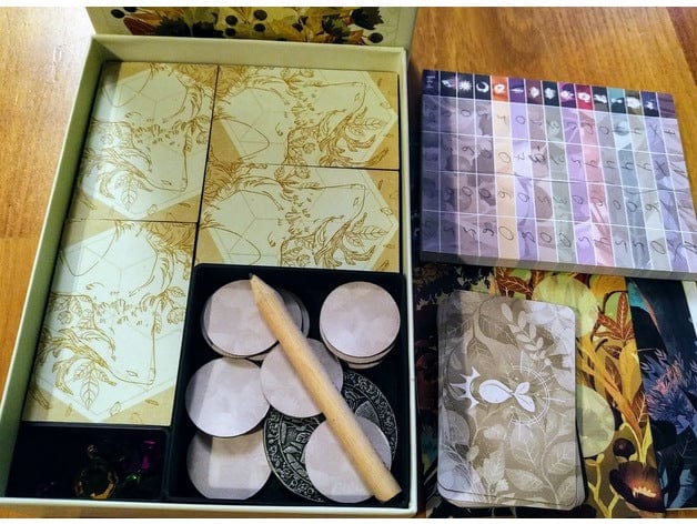 Spirits of the Forest with Moonlight Expansion Board Game Insert / Organizer