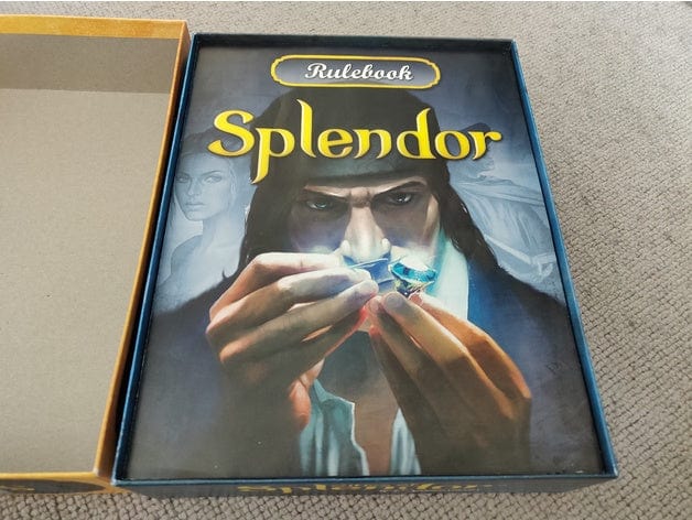 Splendor with Cities Board Game Insert / Organizer