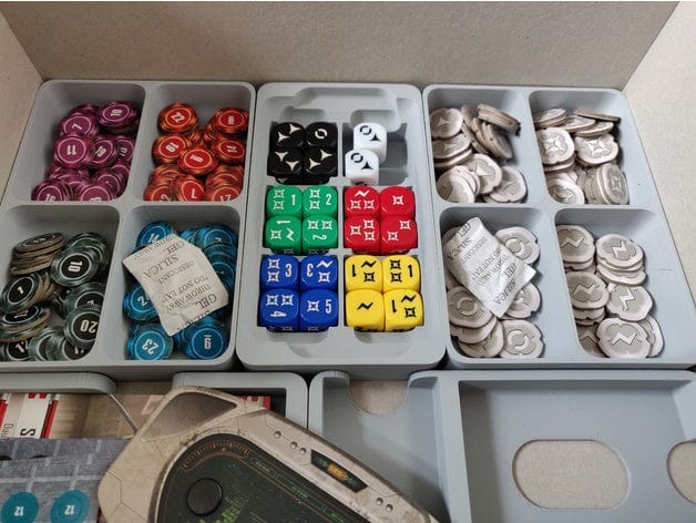 Star Wars Imperial Assault and Expansions Board Game Insert / Organizer