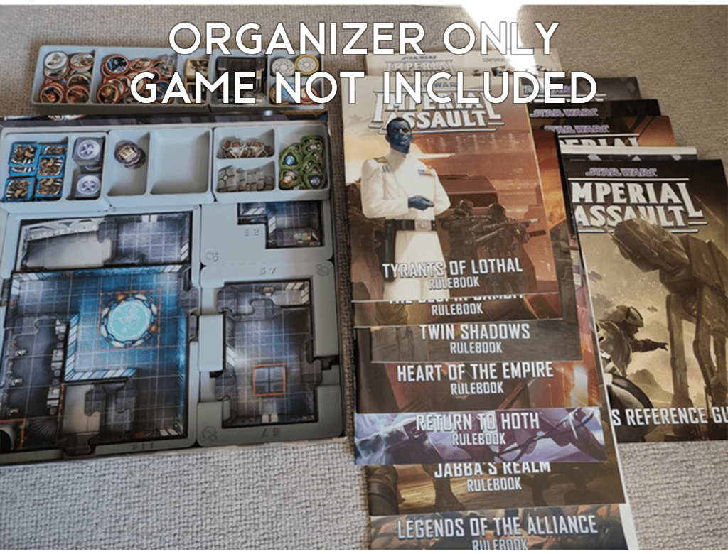 Star Wars Imperial Assault Map Tile Board Game Insert / Organizer