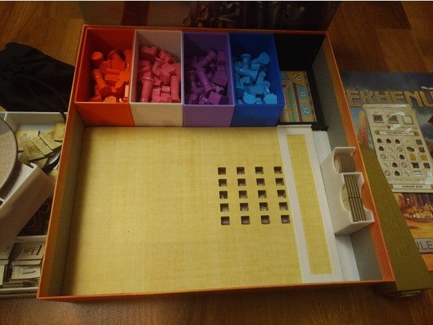 Tekhenu Board Game Insert / Organizer