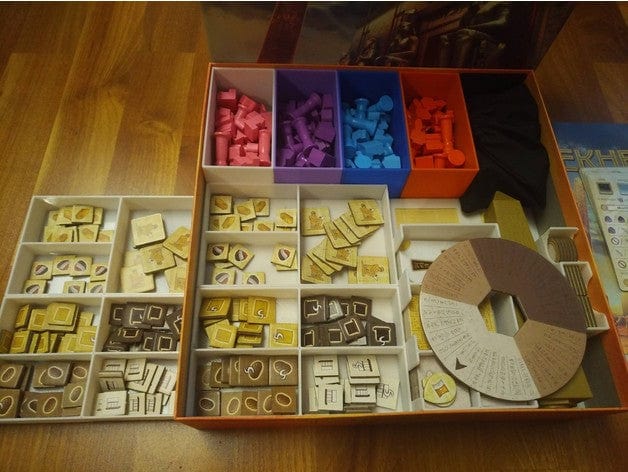 Tekhenu Board Game Insert / Organizer