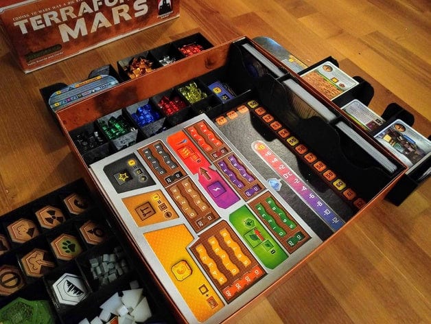 Terraforming Mars with all Expansions Board Game Insert / Organizer