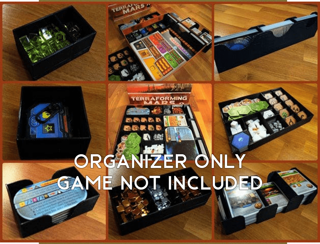 Terraforming Mars with all Expansions Board Game Insert / Organizer