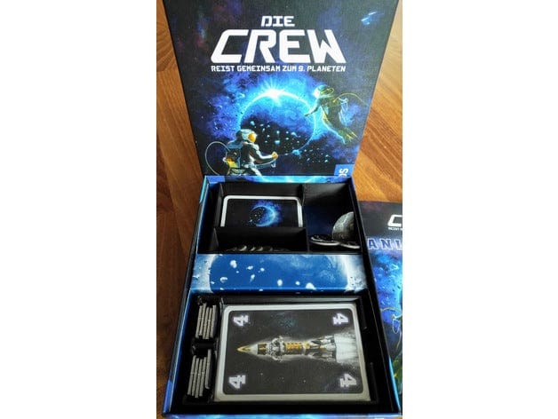 The Crew Board Game Insert / Organizer