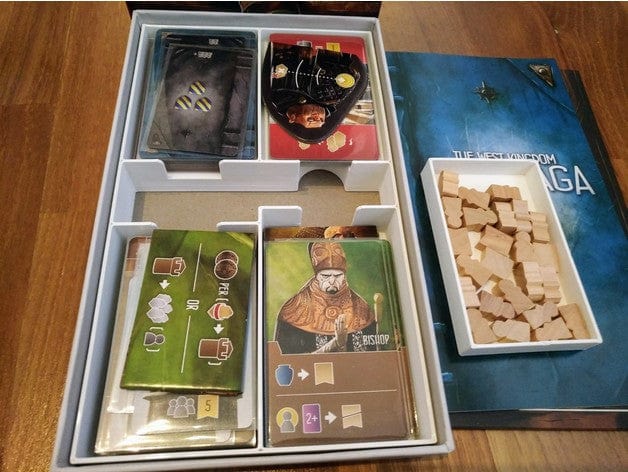 The West Kingdom Tomesaga Board Game Insert / Organizer