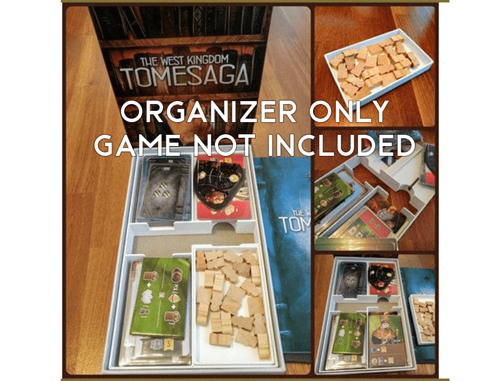 The West Kingdom Tomesaga Board Game Insert / Organizer