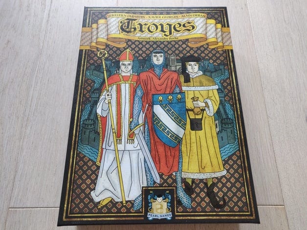 Troyes + Ladies of Troyes Expansion Board Game Insert / Organizer