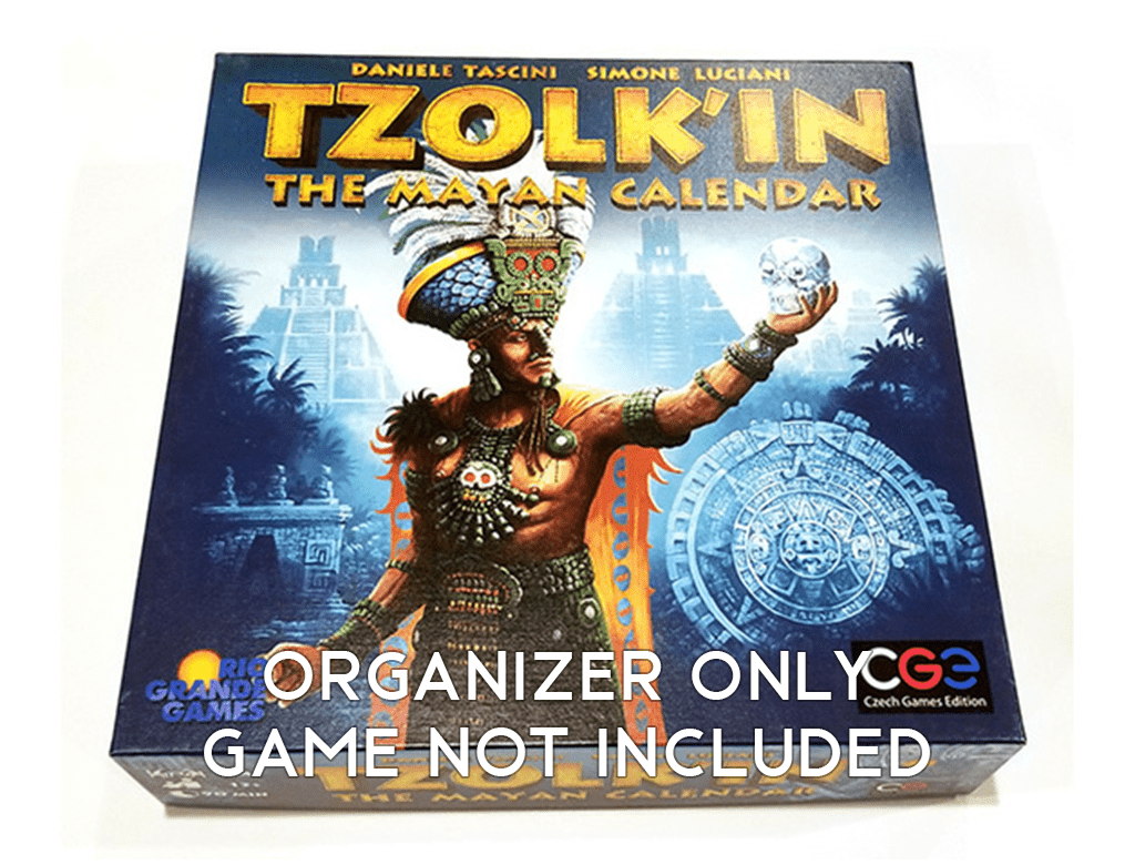 Tzolk'in + Expansions Board Game Insert / Organizer