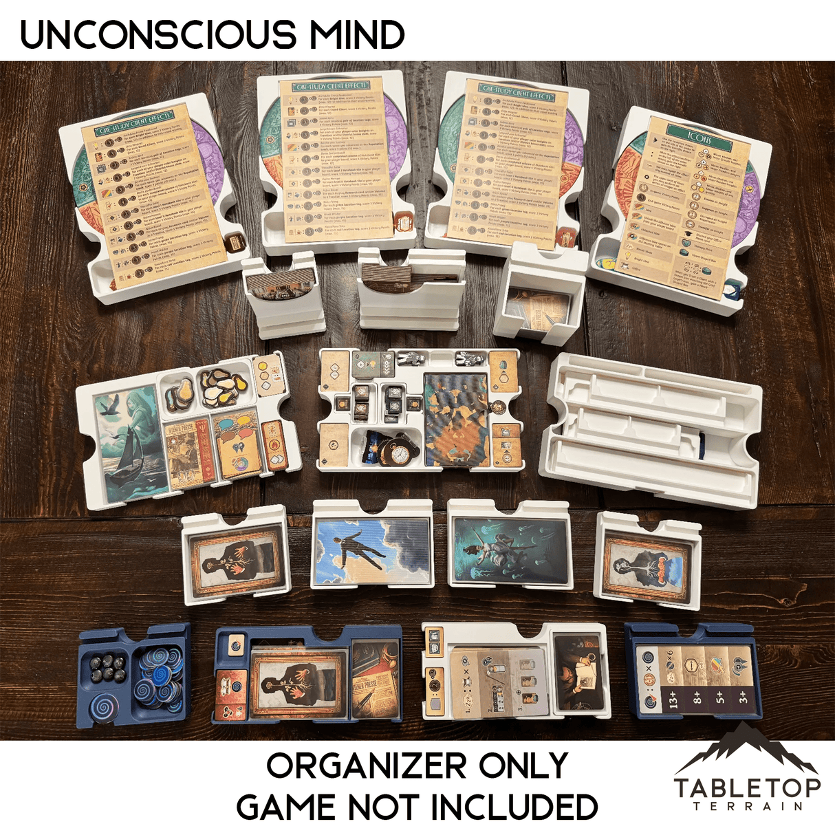 Unconscious Mind Board Game Insert / Organizer